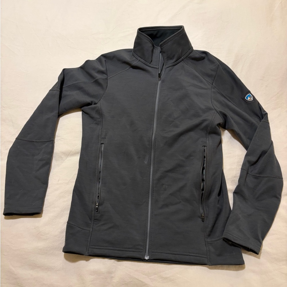 Black Full-Zip Jacket